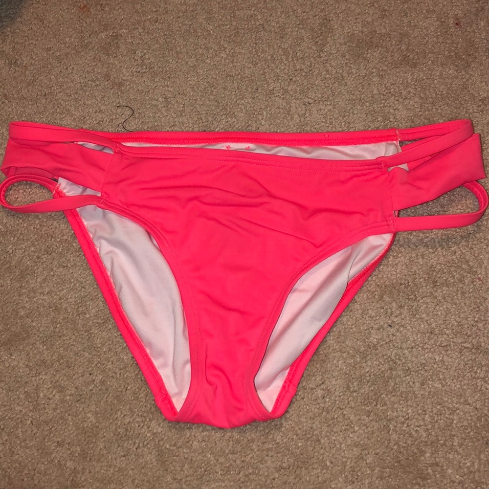 Neon Pink Bikini Bottoms